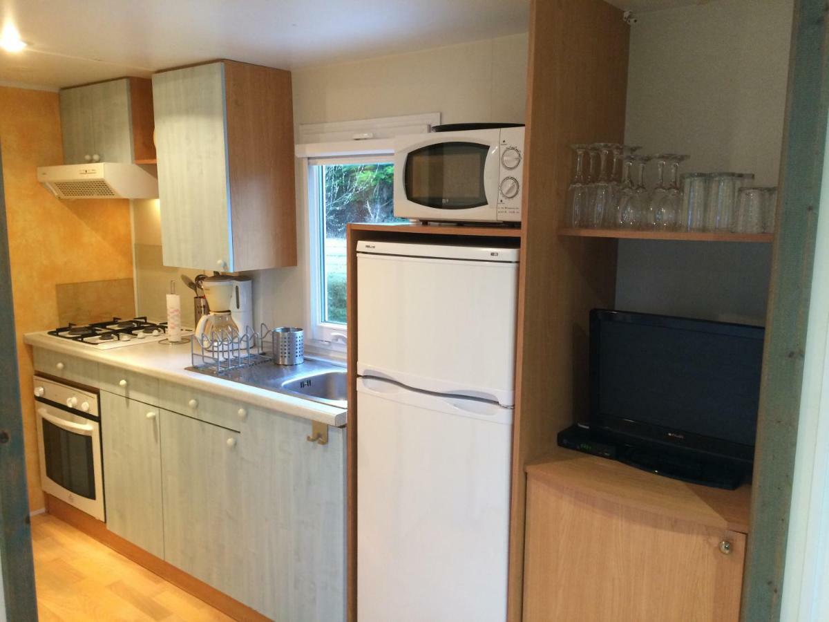 Mobile Home A Louannec Bagian luar foto